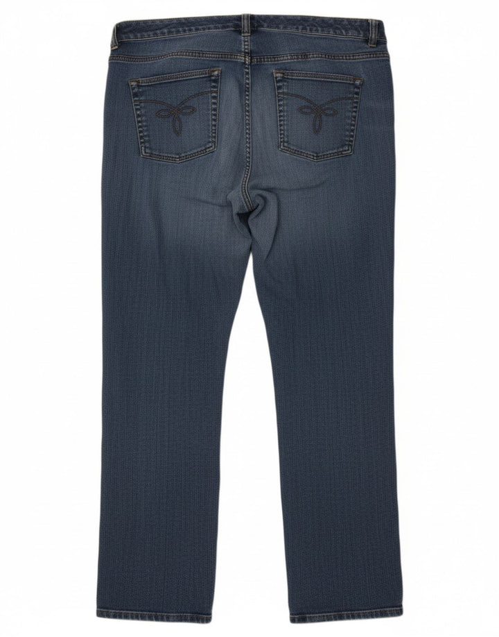 CHAPS Womens Straight Jeans US 16 2XL W38 L28 Blue Cotton