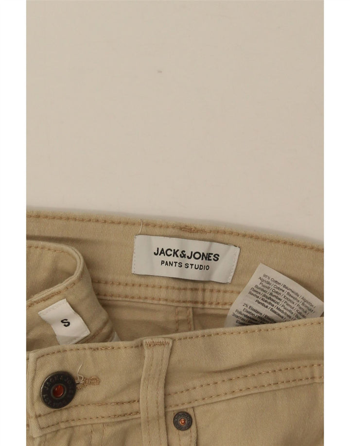Męskie spodenki Chino JACK & JONES, małe W31, beżowa bawełna