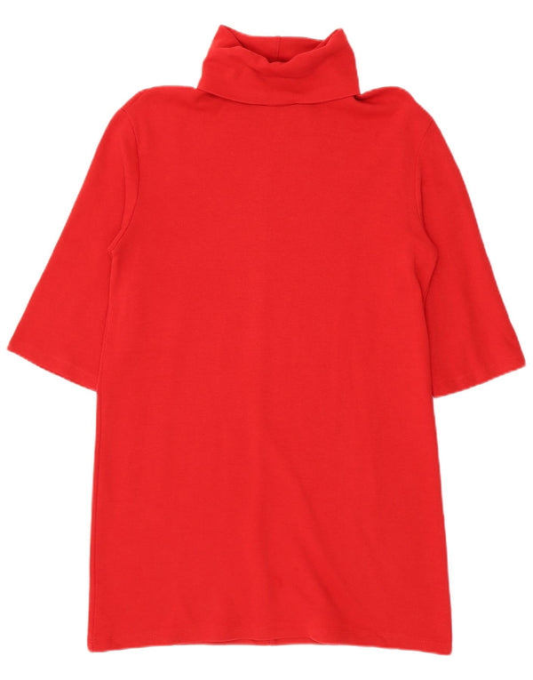 Damska sukienka sweterkowa z rękawem 3/4 Zara UK 10 Small Red