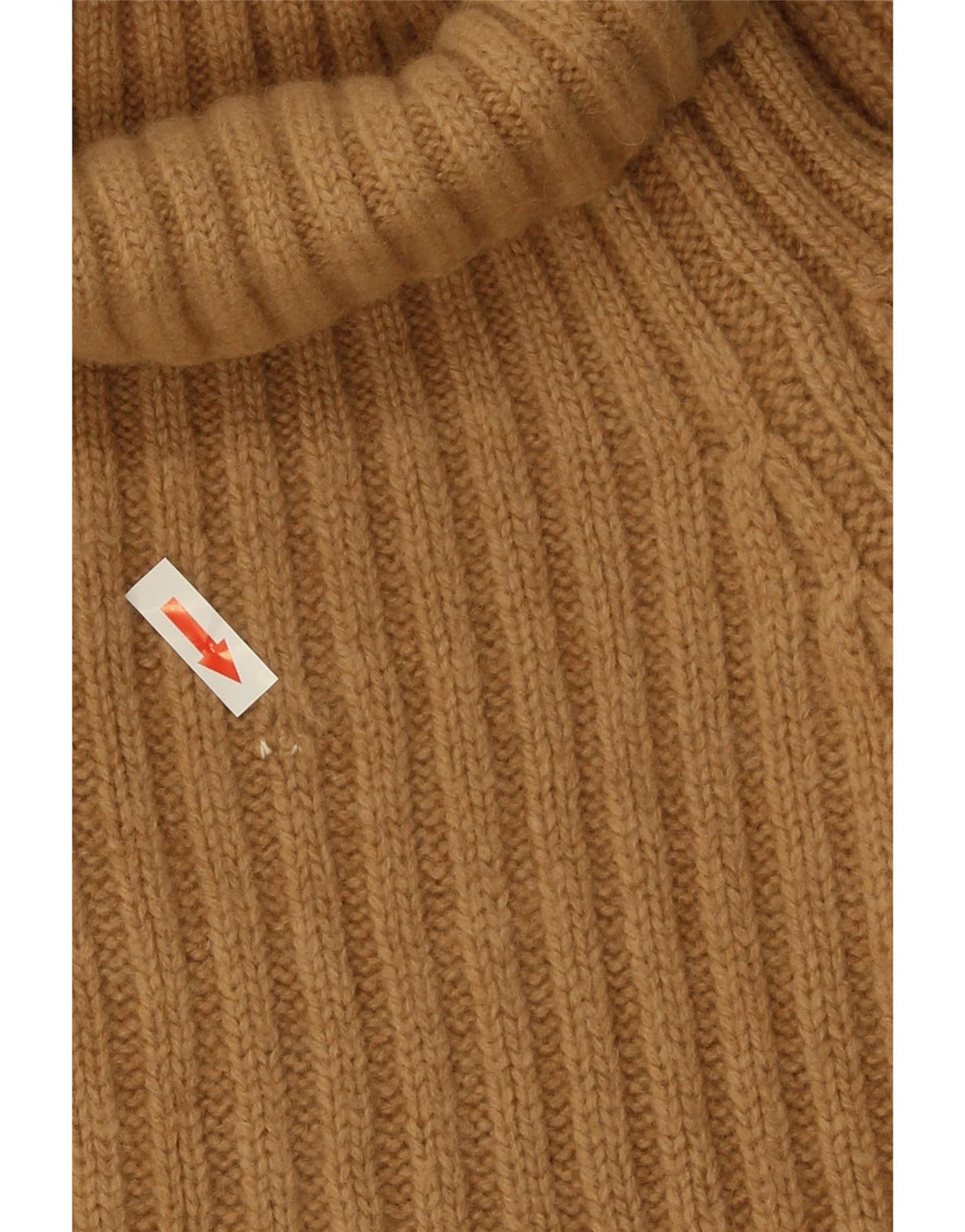 Sweter damski Etro z wywijanym dekoltem UK 14 średni beż