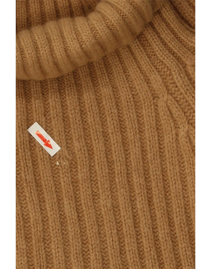 Sweter damski Etro z wywijanym dekoltem UK 14 średni beż