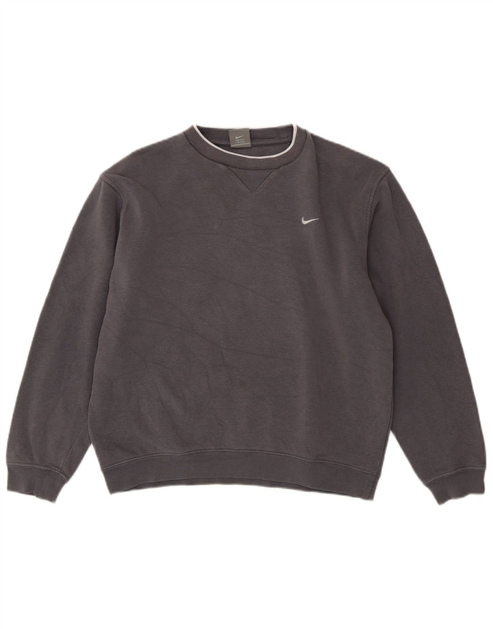 Bluza chłopięca Nike w wieku 12-13 lat, duża, szara, bawełniana