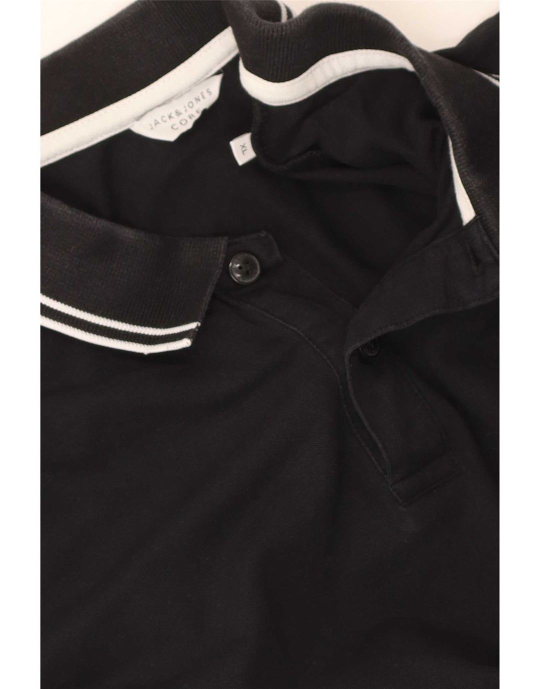Męska koszulka polo Jack & Jones XL w czarne paski