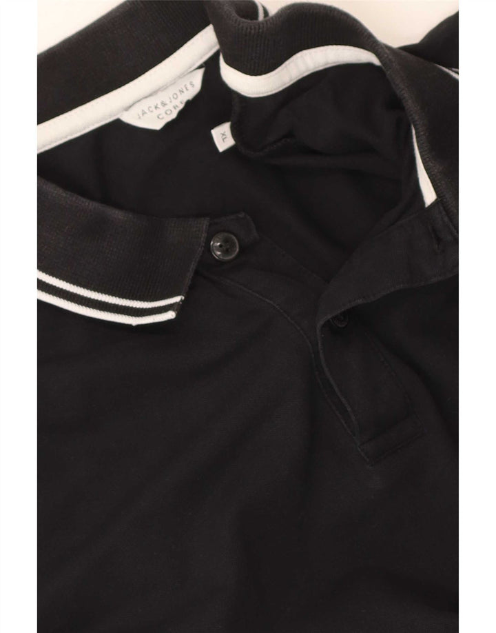 Męska koszulka polo Jack & Jones XL w czarne paski
