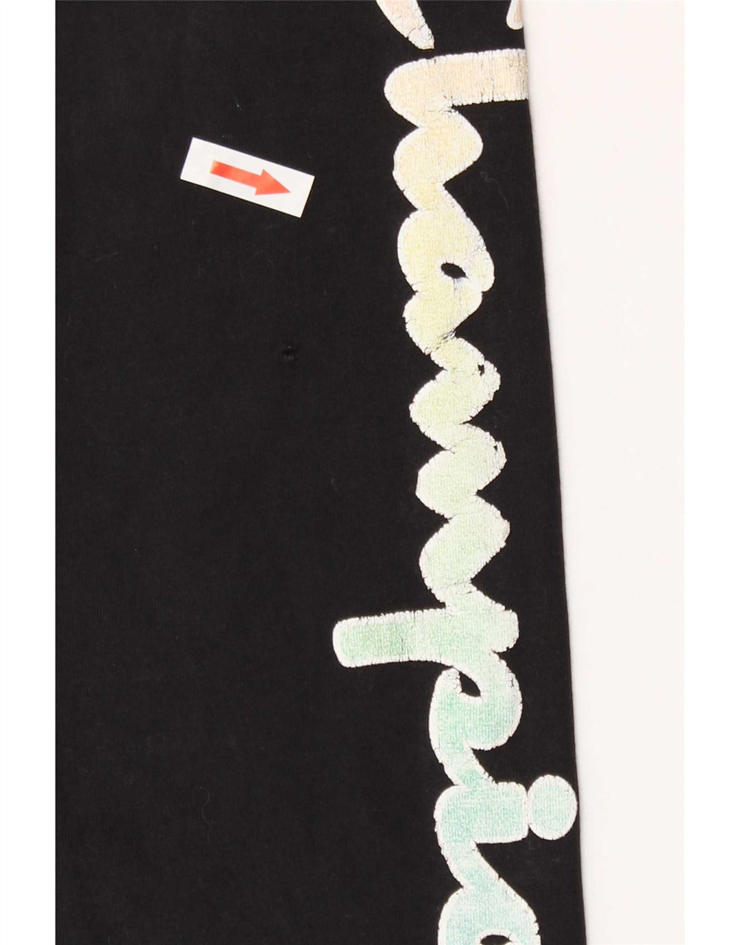 Damskie legginsy Champion Graphic UK 12 Medium Black