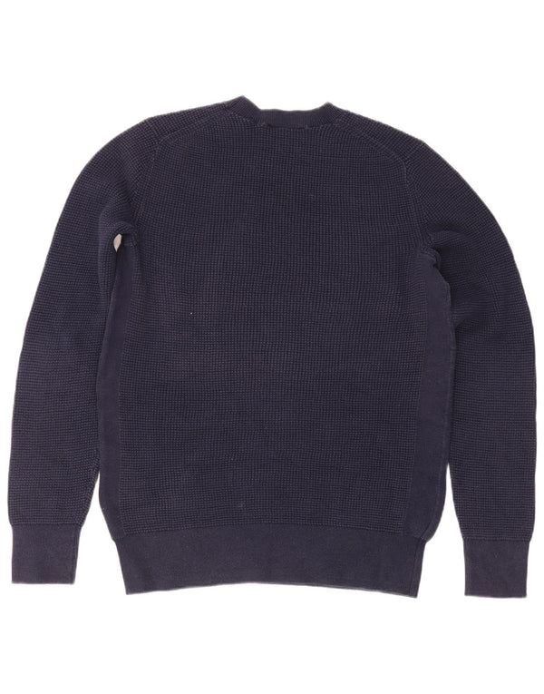 Sweter damski Gap z okrągłym dekoltem UK 6 XS, granatowy, bawełniany