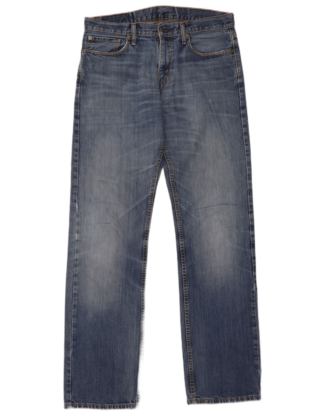 Męskie jeansy Levi's 514 Straight W33 L34 Niebieskie bawełniane