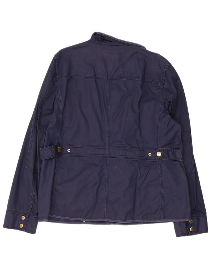 Kurtka damska J. Crew UK 18 XL, granatowa, bawełniana