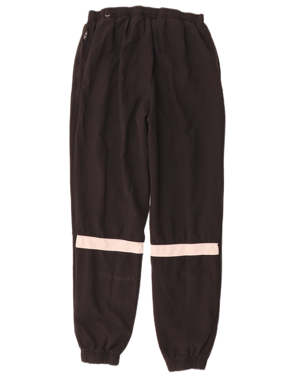 Męskie spodnie dresowe Nike Dri Fit, małe czarne, z blokami kolorów