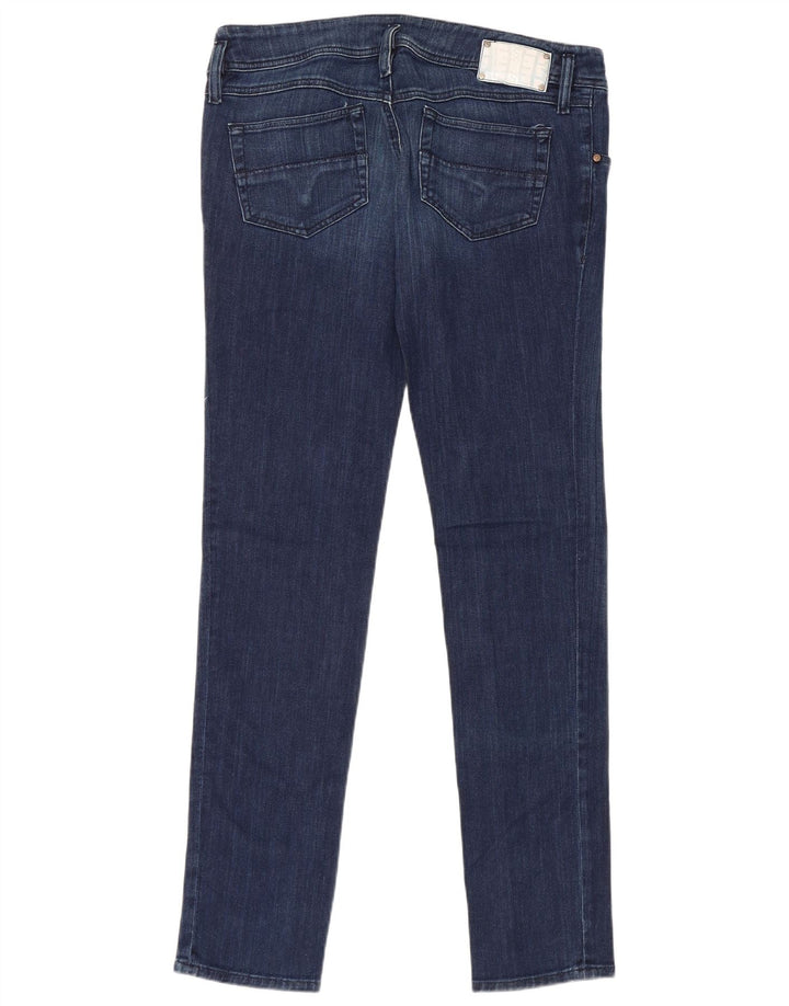 Damskie jeansy Diesel Slim W32 L34 Niebieskie bawełniane