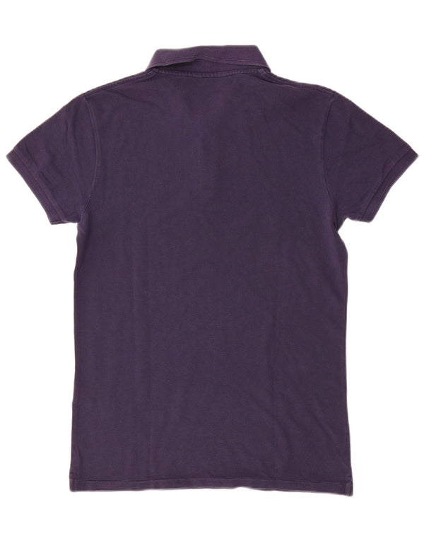 Męska koszulka polo Scotch & Soda, mała, granatowa, bawełniana