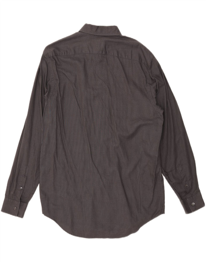 Koszula męska Calvin Klein rozmiar 41, średnioszara, bawełniana