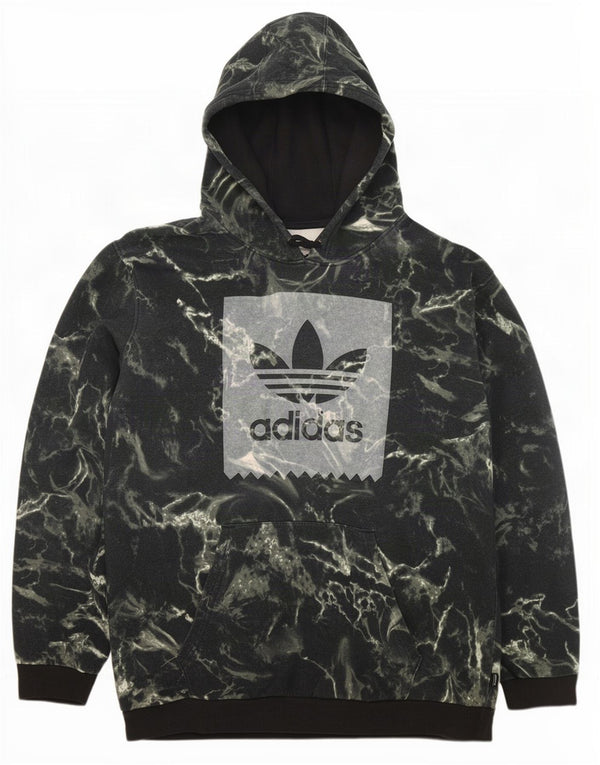 Męska bluza z kapturem Adidas Graphic XL Szara tkanina Tie Dye
