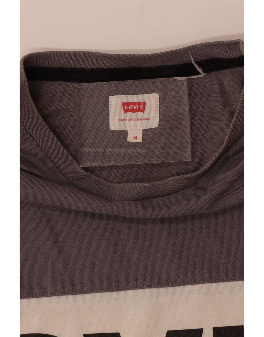 Męski T-shirt z grafiką LEVI'S Top w kolorze średnioszarym