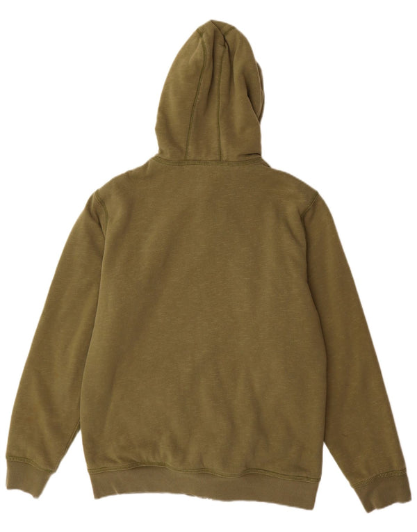 Męski sweter O'NEILL Sherpa z kapturem i zamkiem, średniozielony, bawełniany