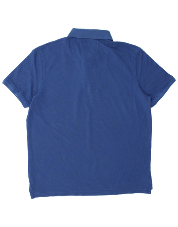 Męska koszulka polo Fat Face XL, niebieska, bawełniana