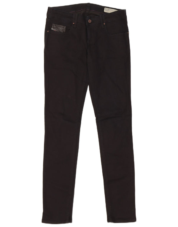 Diesel Damskie Grupee Niska Talia Super Slim Skinny Jeans W26 L30 Granatowe