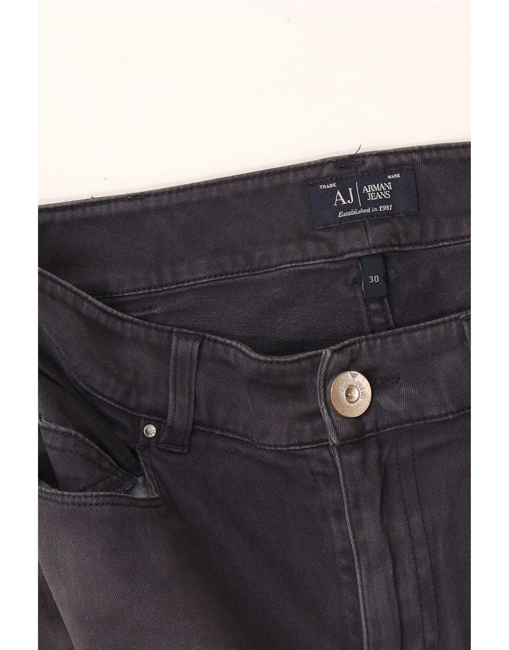 Damskie jeansy Skinny Armani W30 L29 granatowe
