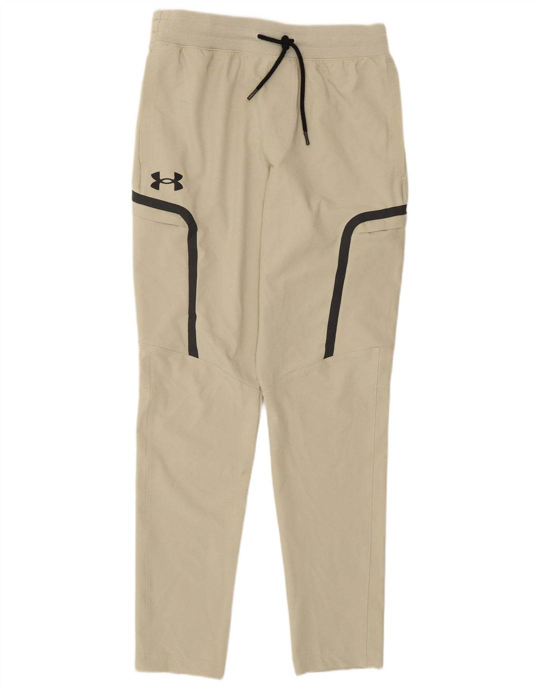 Damskie spodnie dresowe Under Armour Medium W28 L30 w beżowe paski
