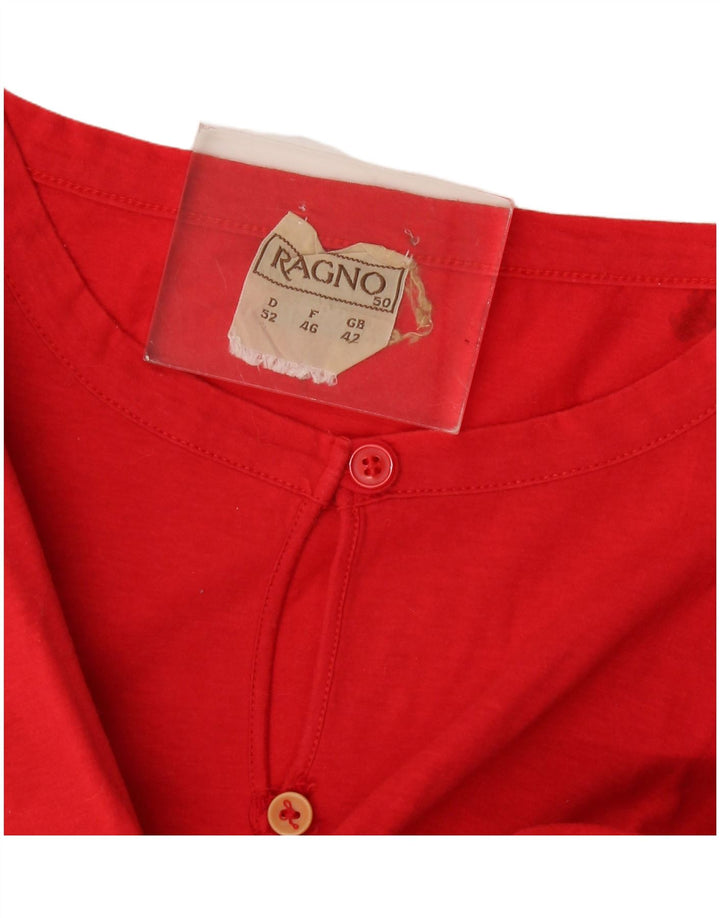 Damska koszulka Ragno Top EU 46 XL w czerwone kwiaty