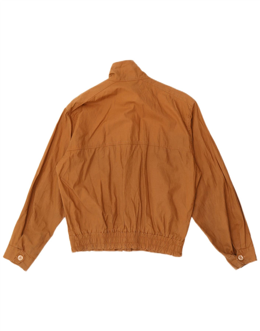 Damska kurtka bomberka vintage IT 44 średni brąz