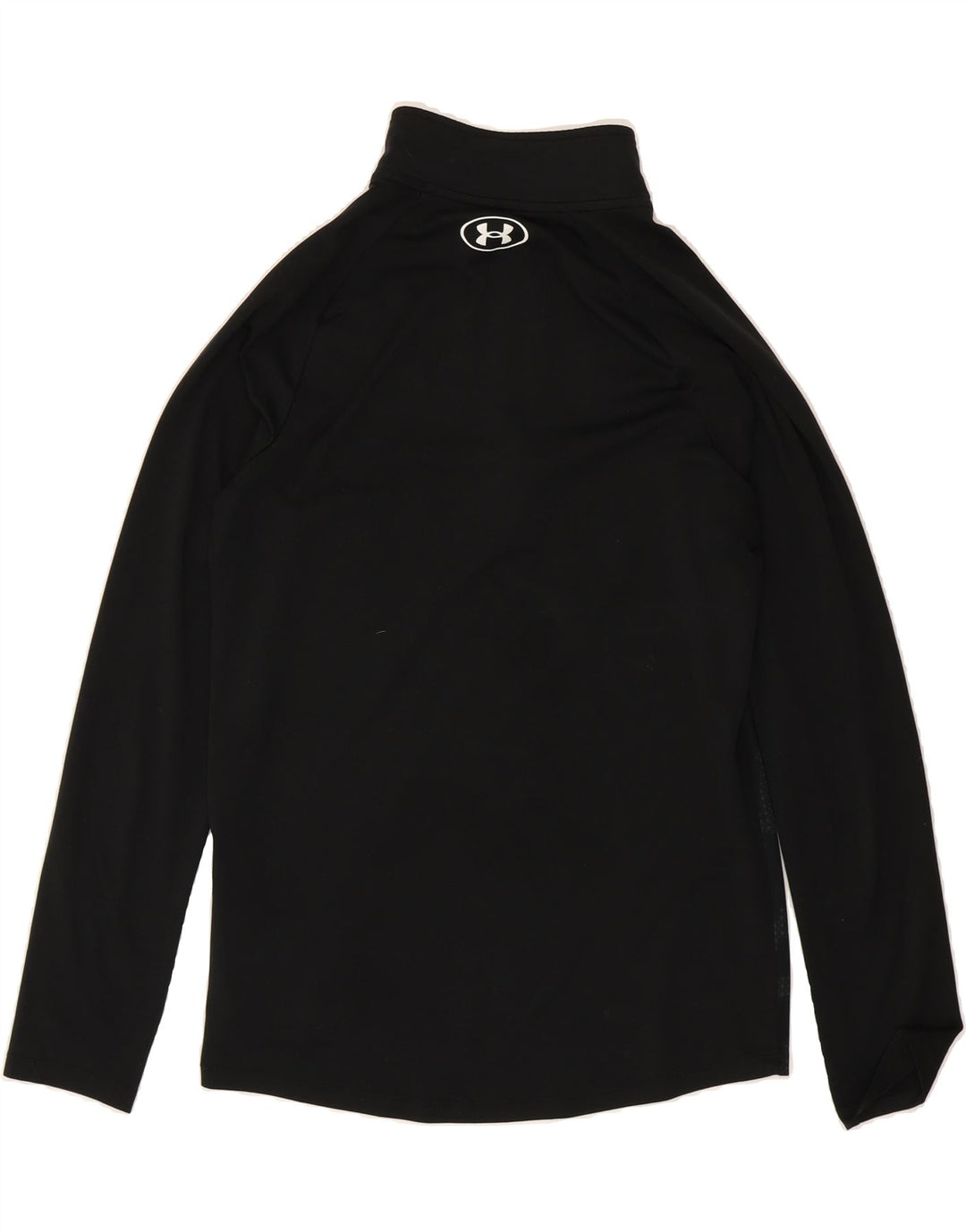 UNDER ARMOUR Womens Pullover Tracksuit Top UK 6 XS Black Camouflage Vintage Under Armour and Second-Hand Under Armour from Messina Hembry 