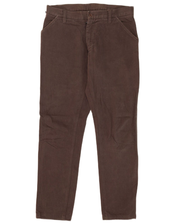 Spodnie męskie DOLCE & GABBANA Slim Casual IT 50 Large W32 L31 Brązowa bawełna