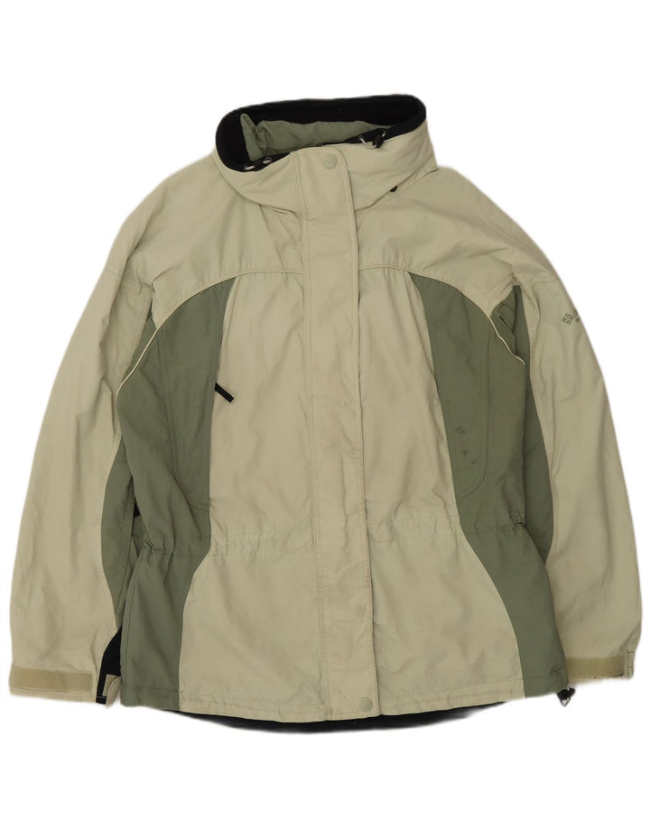 Damska kurtka przeciwdeszczowa Columbia Interchange Loose Fit UK 16, duża, zielona