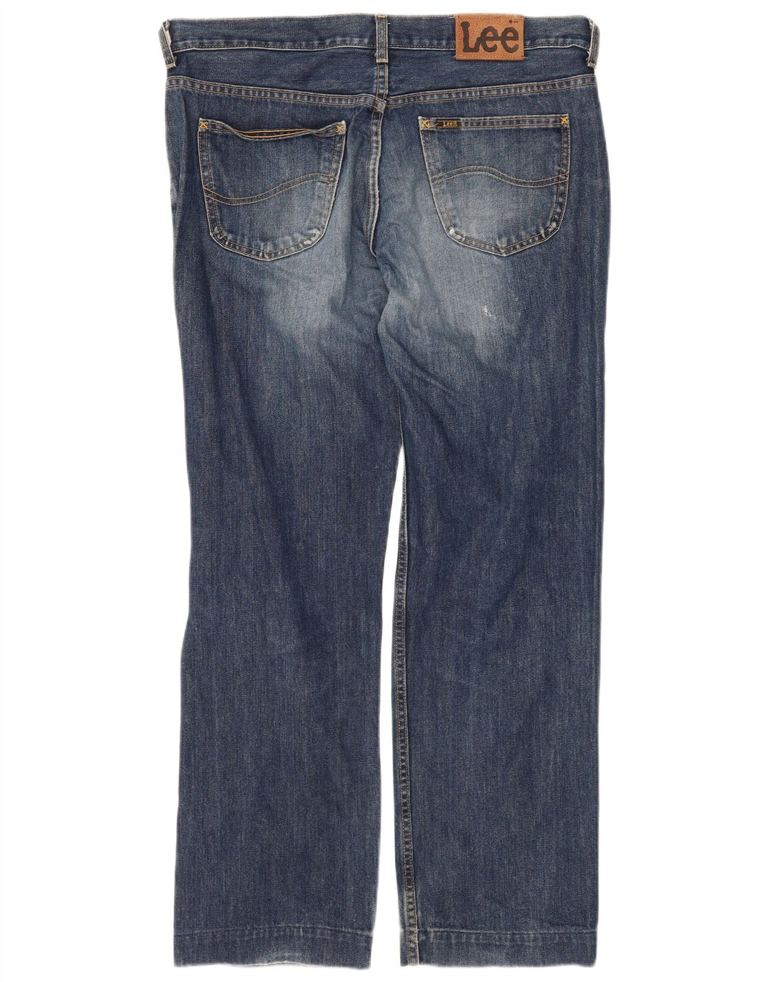 Męskie jeansy Lee Straight W36 L30 Niebieskie