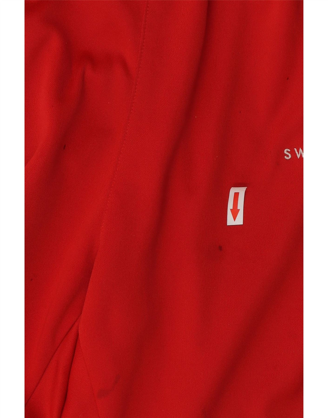 Męskie spodnie dresowe Nike Swoosh, mały, czerwony, poliestrowy kolor