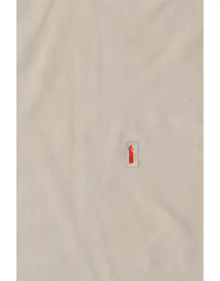 Damska graficzna koszulka polo THINK PINK UK 8, mała, biała, bawełniana