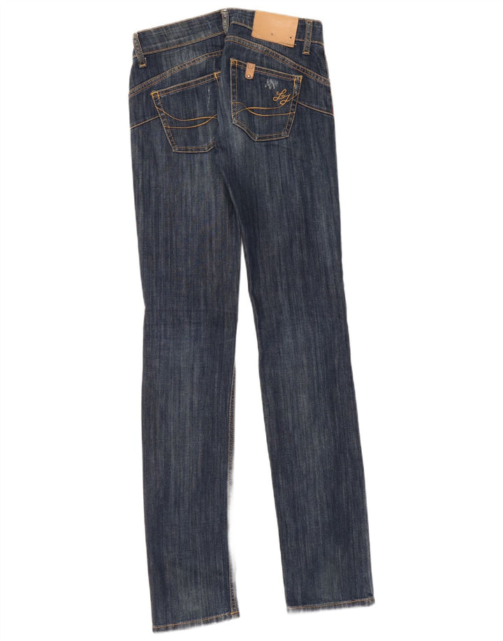 Damskie jeansy Liu Jo W27 L34 Granatowe