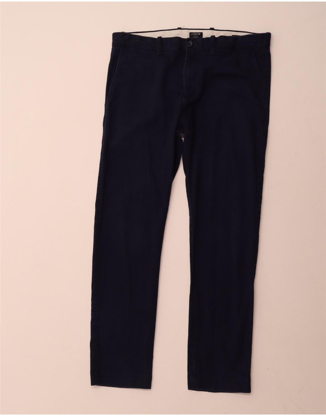 Męskie spodnie chino J. Crew Slim Fit W32 L30 Granatowa bawełna