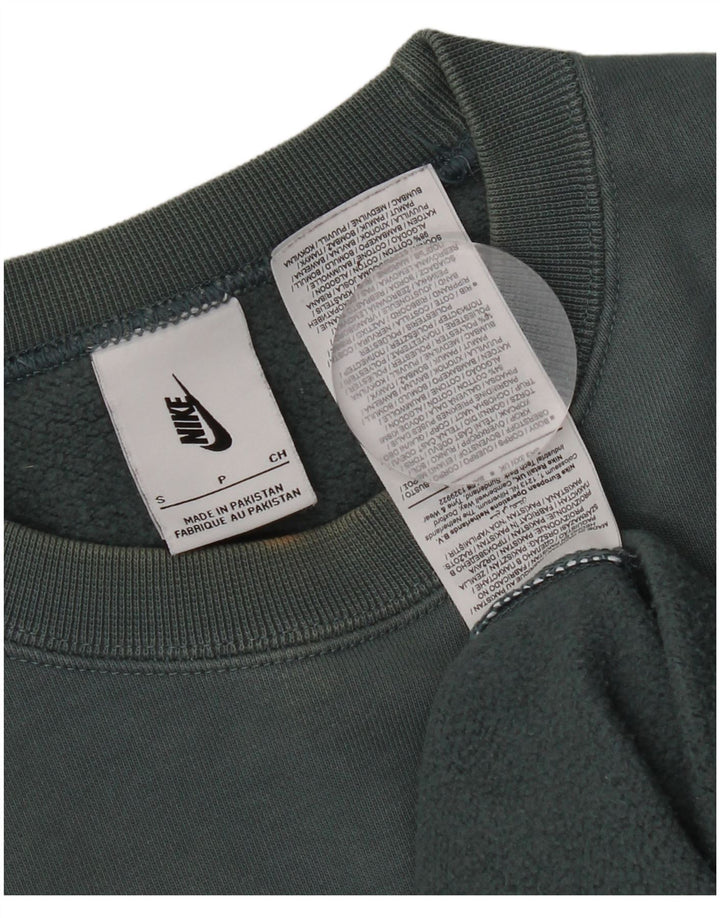 Męska bluza dresowa Nike, mała, niebieska, bawełniana
