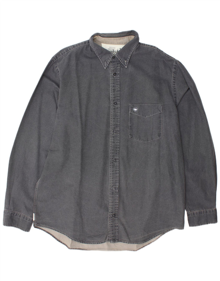 Koszula męska MURPHY & NYE 2XL, szara, bawełniana