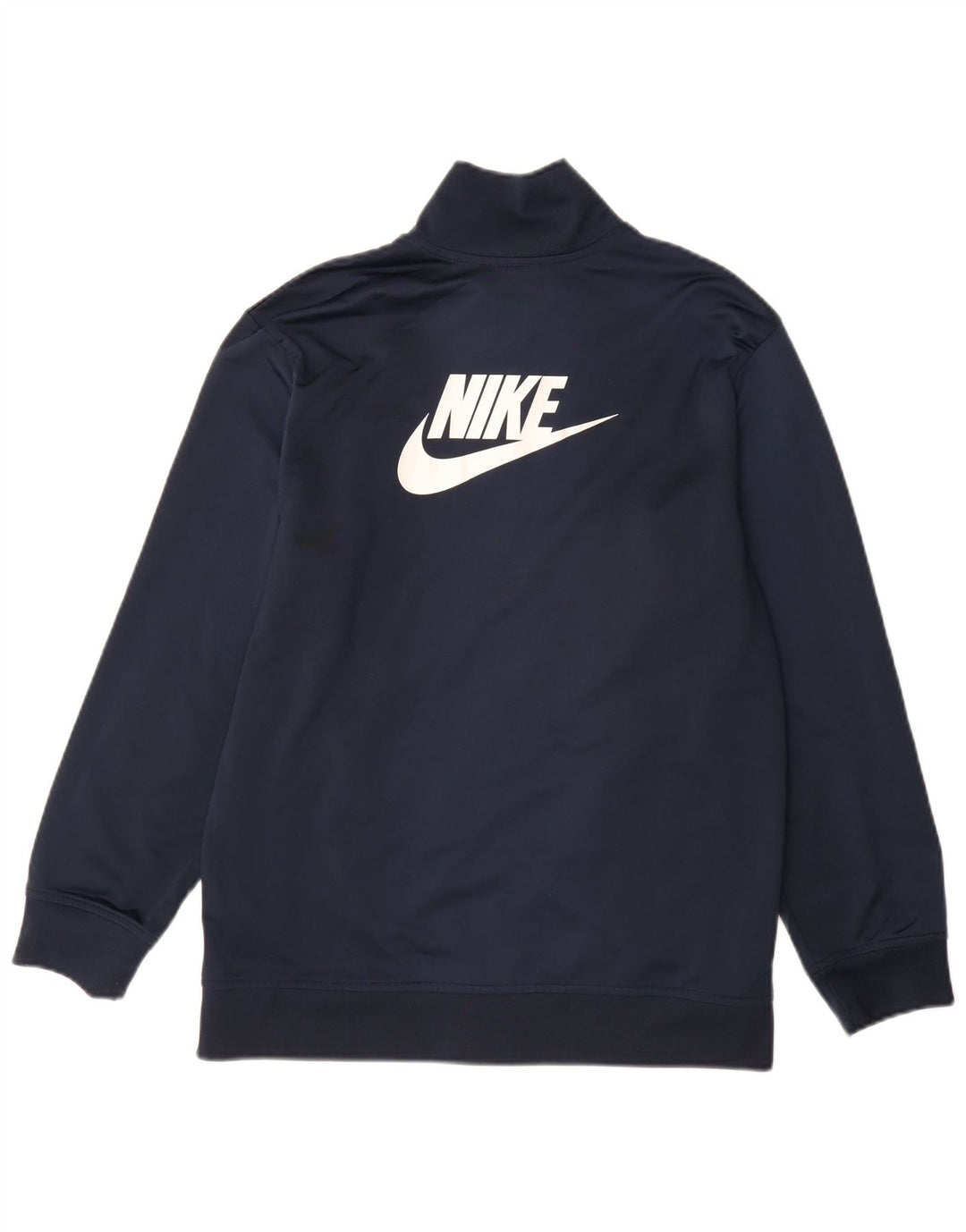 Chłopięca kurtka dresowa NIKE z grafiką, 13-14 lat, XL, granatowa, poliester