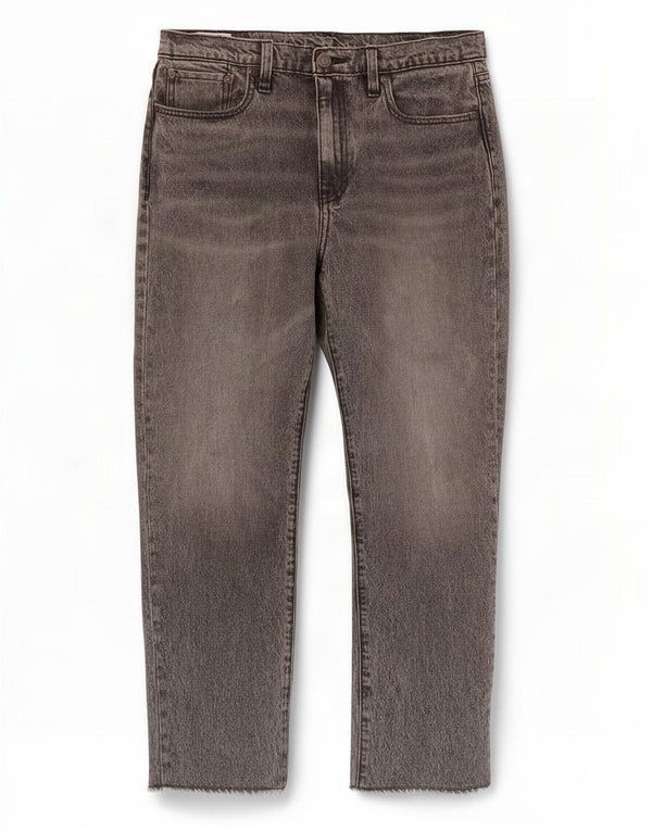 Męskie jeansy Levi's 502 Tapered W33 L32 Szara bawełna