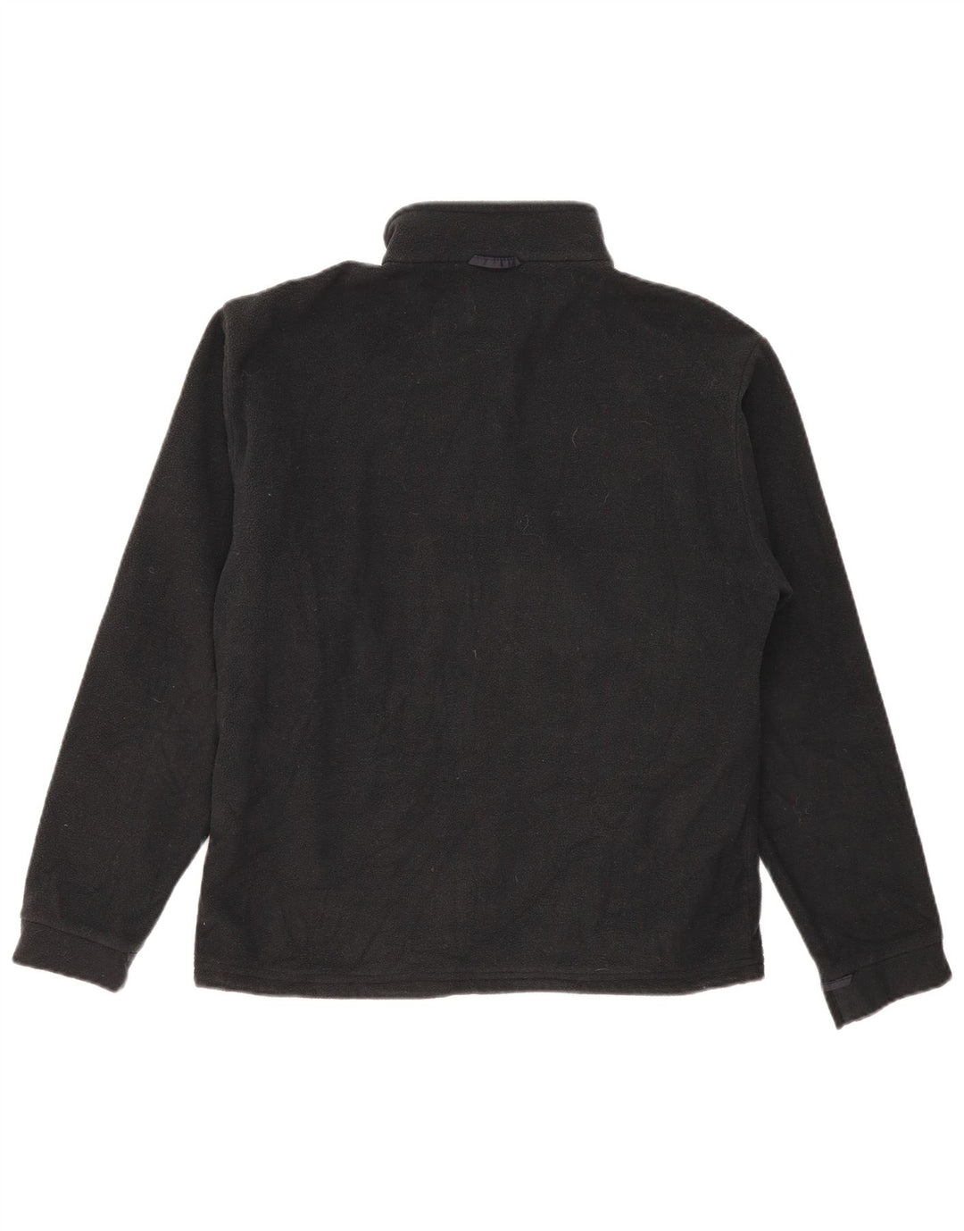 Męska kurtka polarowa FILA UK 40, duża, czarna, poliestrowa