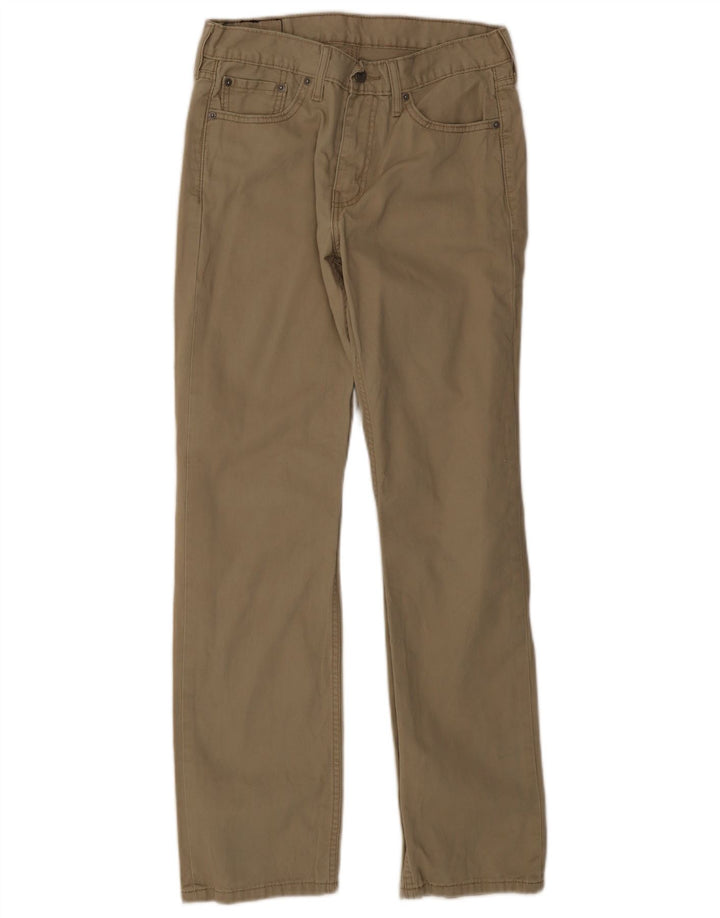 Męskie spodnie Levi's 514 Straight Casual W30 L32 Beżowe