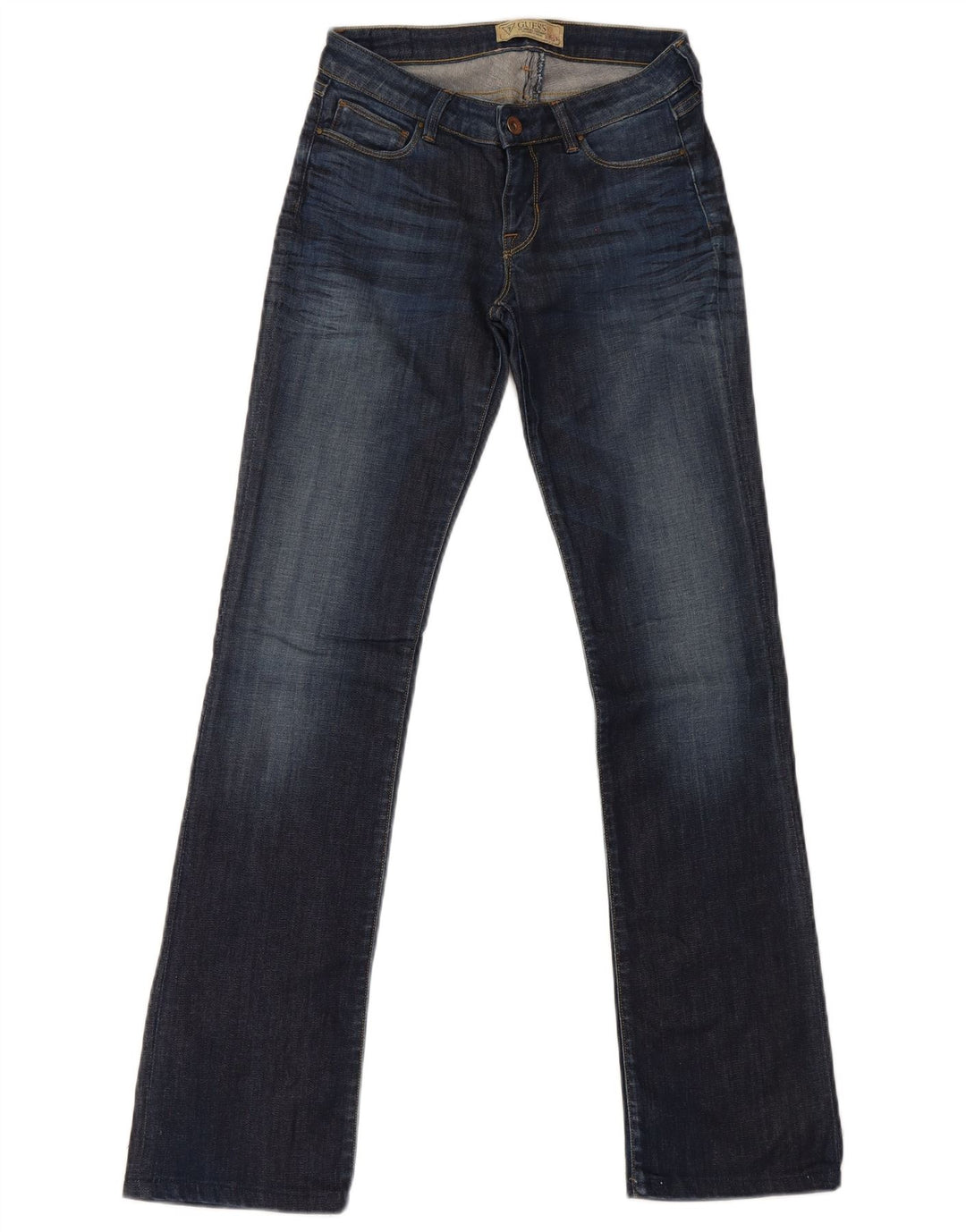 Jeansy damskie Guess Bootcut W27 L33 granatowe