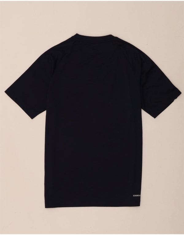 Koszulka męska Adidas Aeroready Top, mała, granatowa, z poliestru