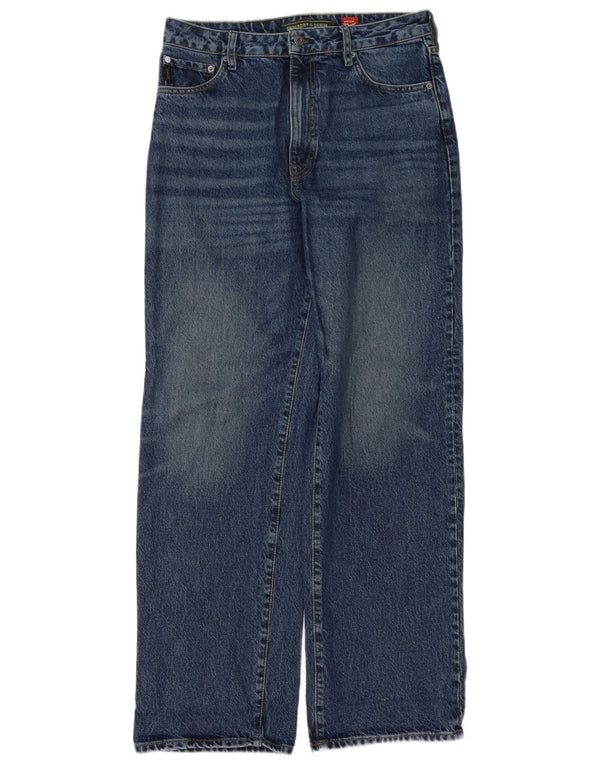 Superdry Mens Loose Jeans W30 L32 Blue Cotton