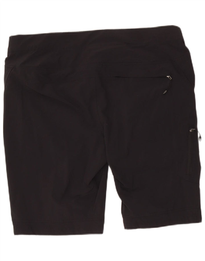 Męskie spodenki cargo Adidas W38 XL z czarnego nylonu