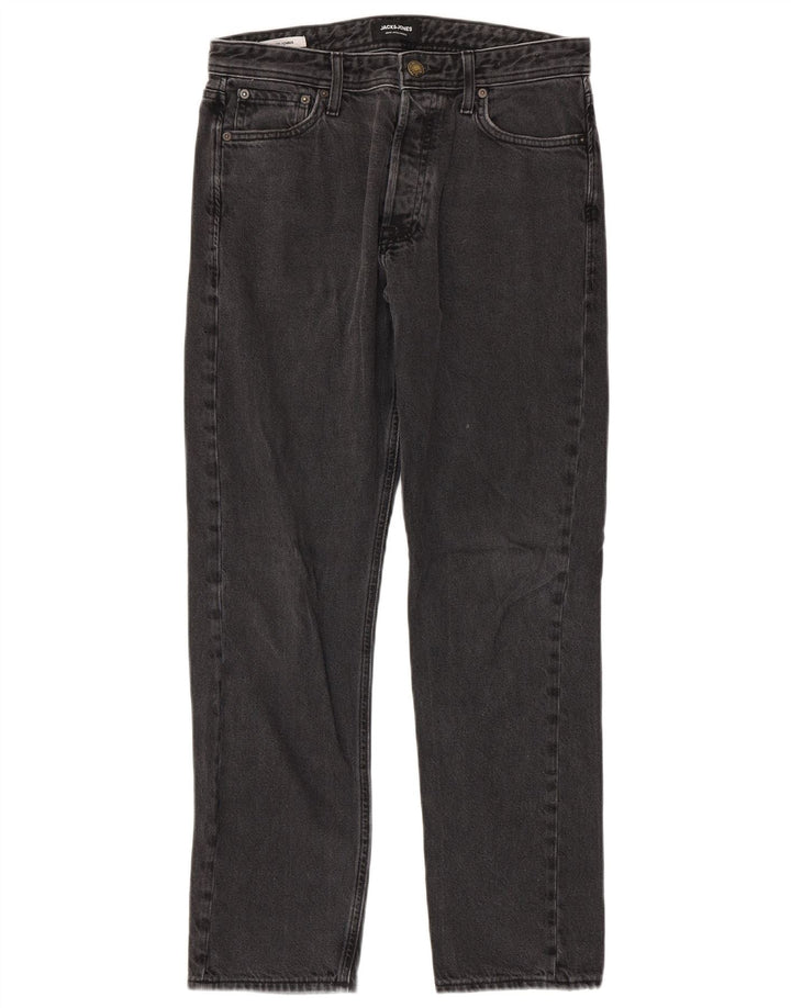 Męskie luźne dżinsy Jack & Jones W30 L29 Szara bawełna