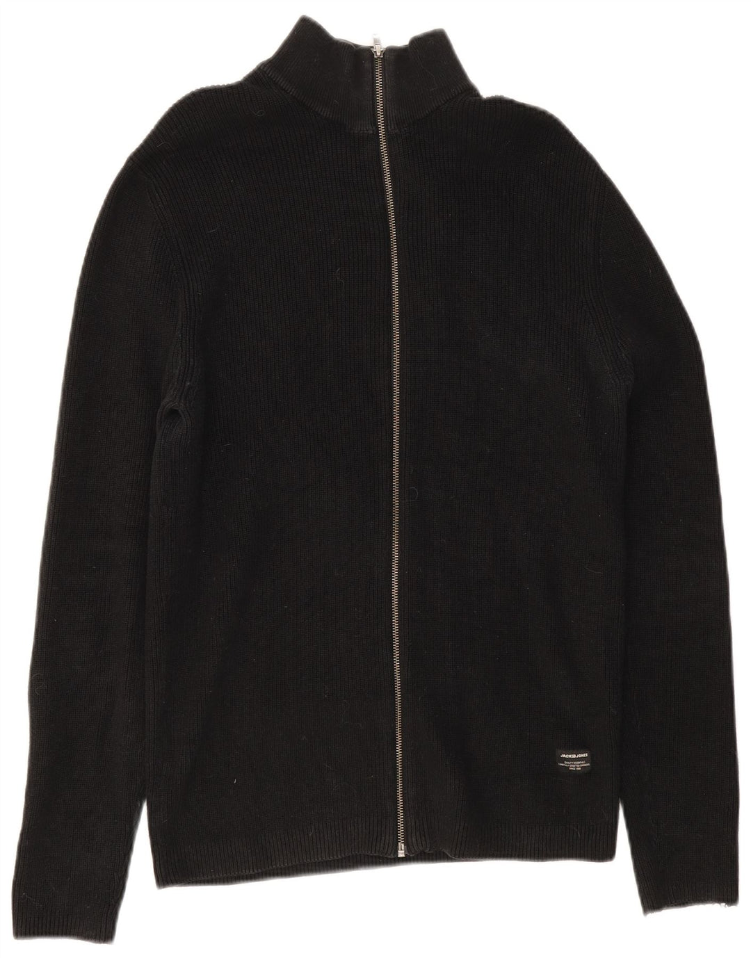 Sweter męski Jack & Jones XL, czarny, bawełniany