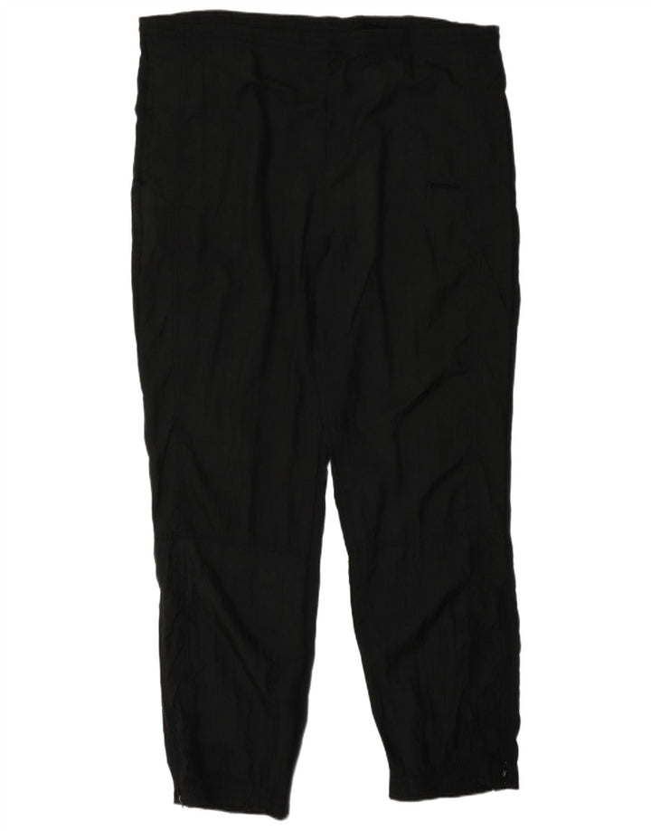 Męskie spodnie dresowe Reebok Joggers, duże, czarne, nylonowe