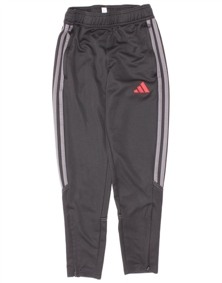 Chłopięce spodnie dresowe Adidas Aeroready 9-10 lat, czarny poliester