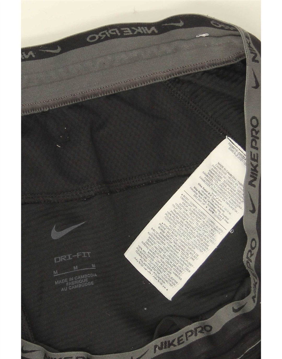 Męskie spodnie dresowe Nike Dri Fit Graphic, średni czarny poliester