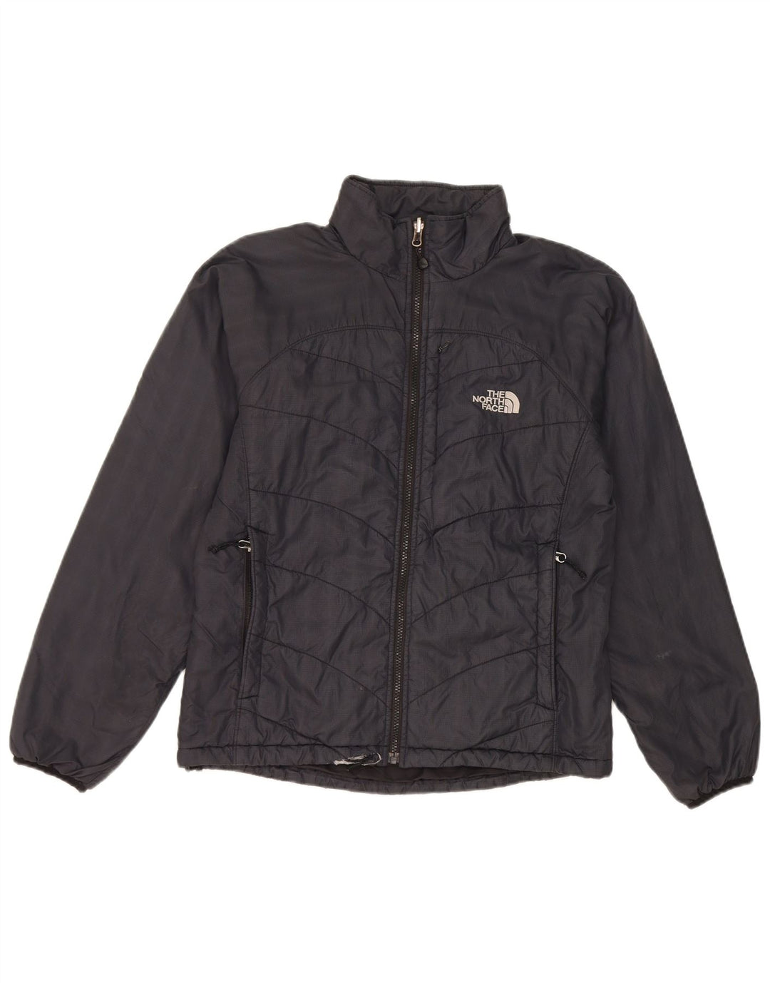Damska kurtka wyściełana The North Face UK 14, średni granatowy nylon
