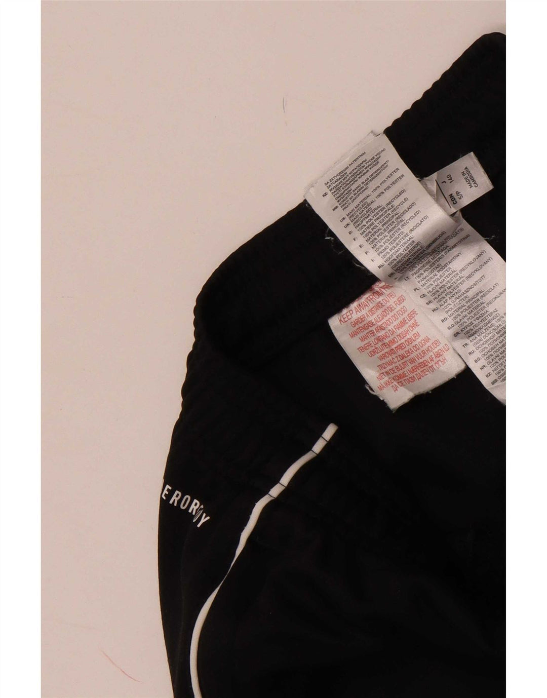 Chłopięce spodnie dresowe Adidas Aeroready 9-10 lat, czarny poliester